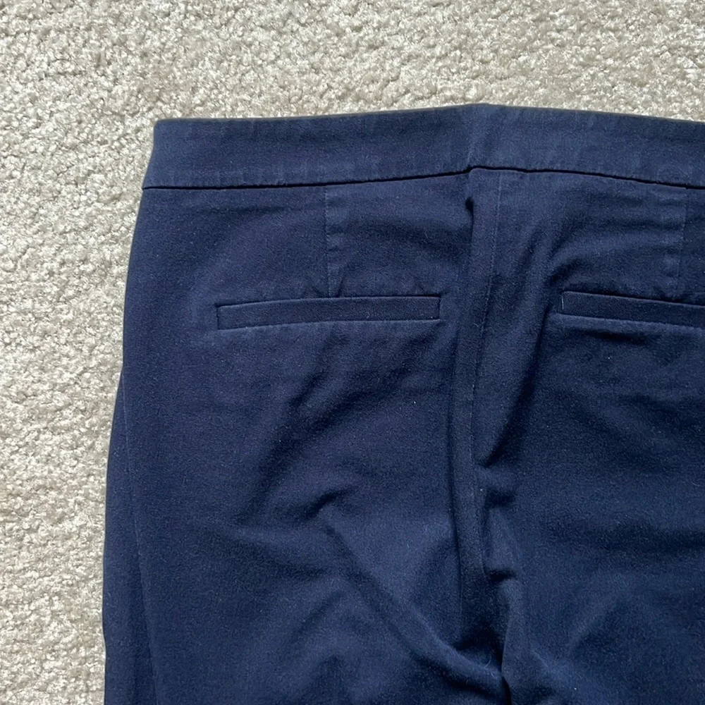 J. Crew Martie Navy Ankle Pants